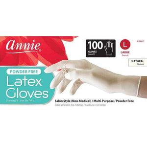 Annie Latex Gloves Powder Free (Large)
