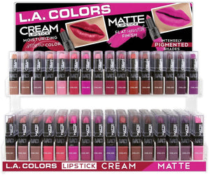 L.A. Colors Cream & Matte Lipstick