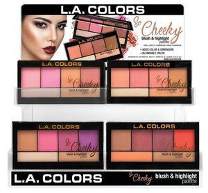 L.A. Colors So Cheeky Blush & Highlighter