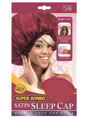 Qfitt Super Jumbo Satin Sleep Cap